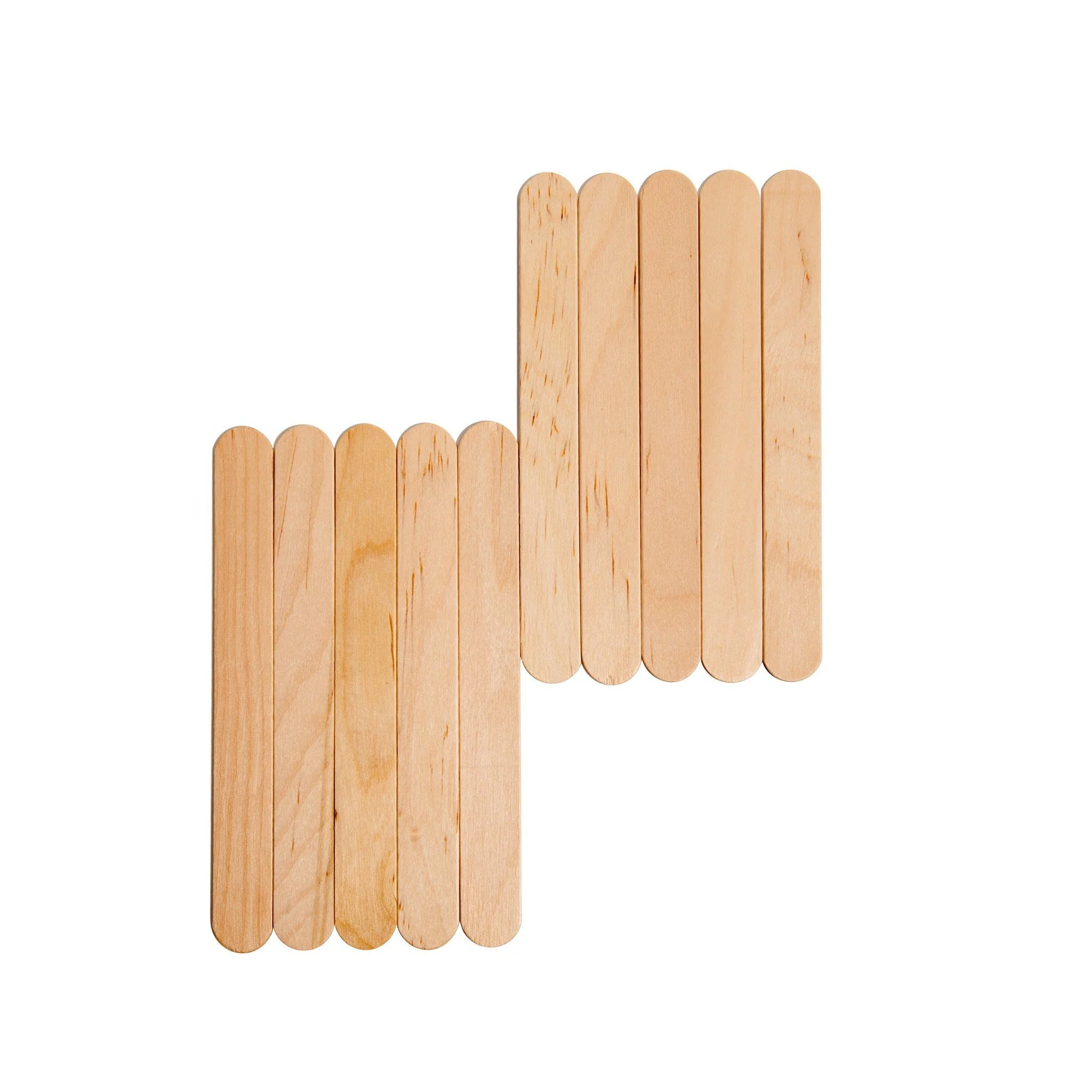 6" Wooden Wax Spatulas - Image 3