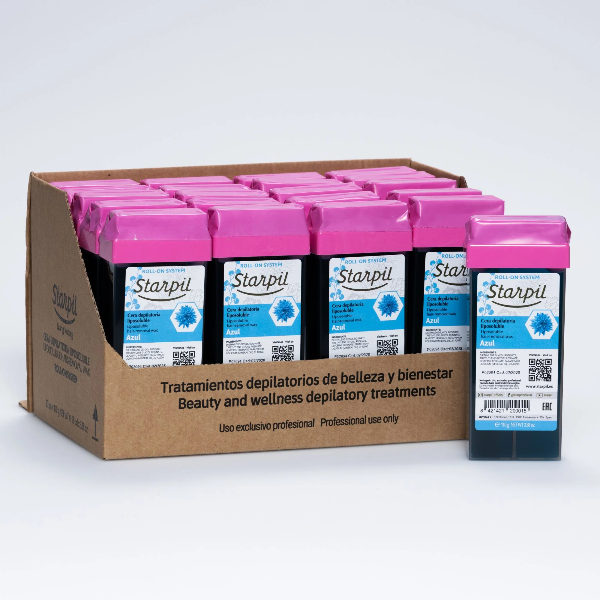 Blue Roll-On Wax - Image 4