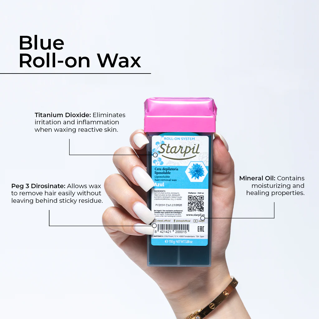 Blue Roll-On Wax - Image 6