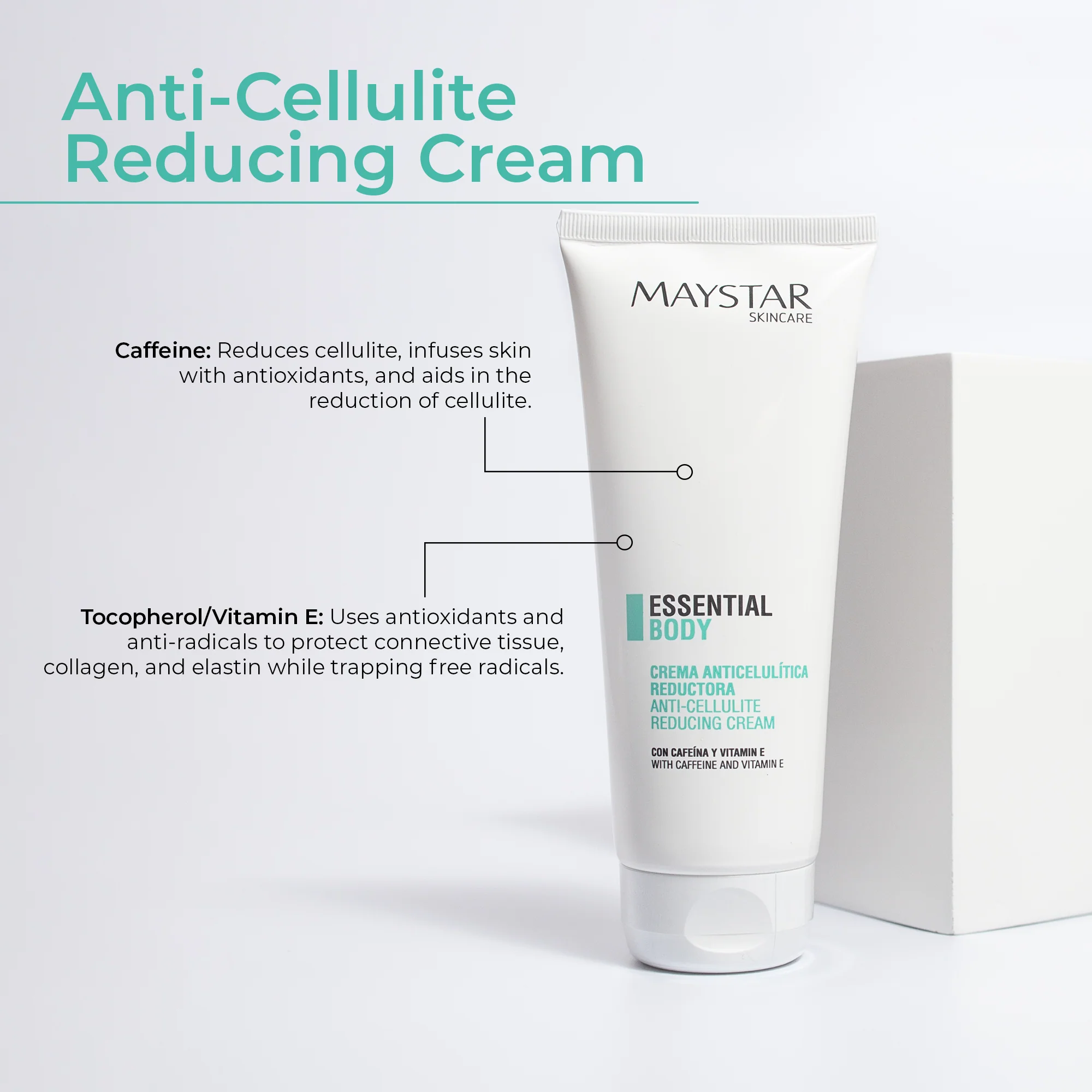 Cellulite Reducing Cream (200mL) - Maystar Essential - Image 3