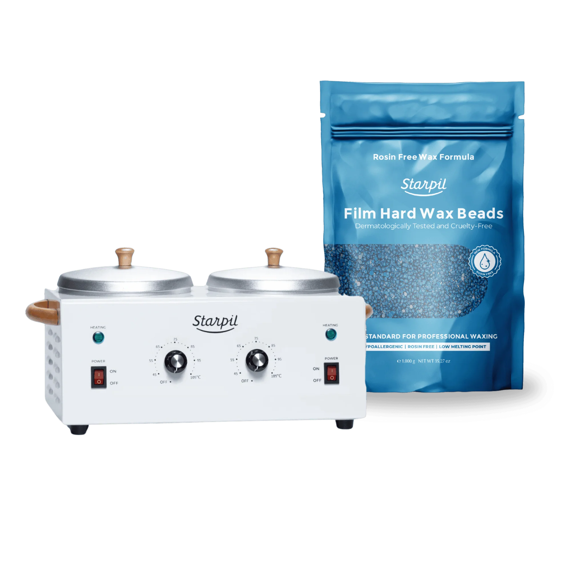 Double Hard Wax Warmer - 2lb - Image 6