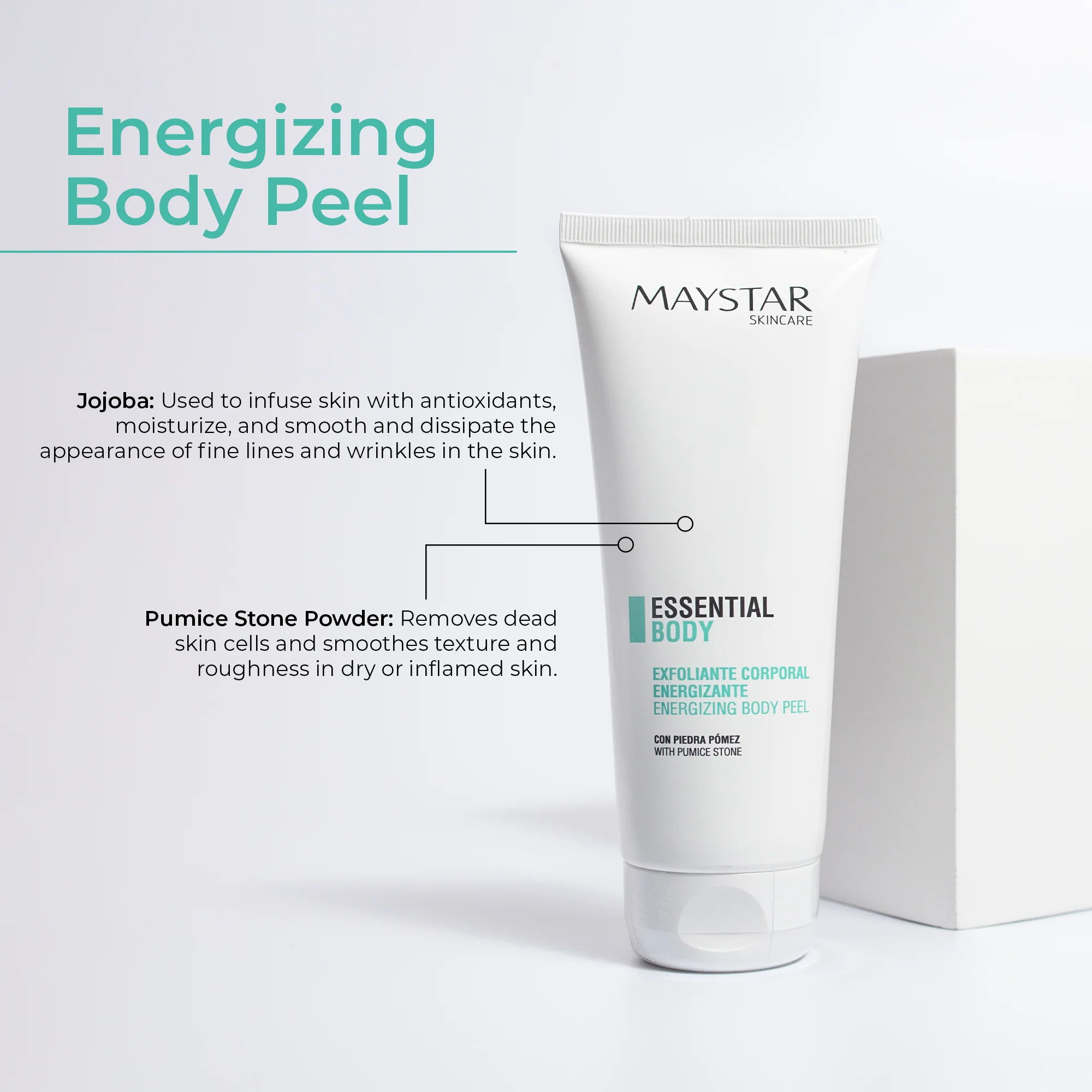 Energizing Body Peel (200mL) - Maystar Essential - Image 3