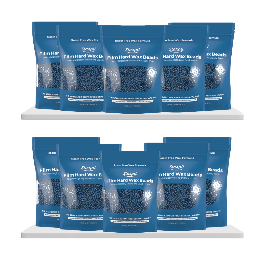 Hypoallergenic Blue Film Hard Wax Beads (1lb - 30lb) - Image 10