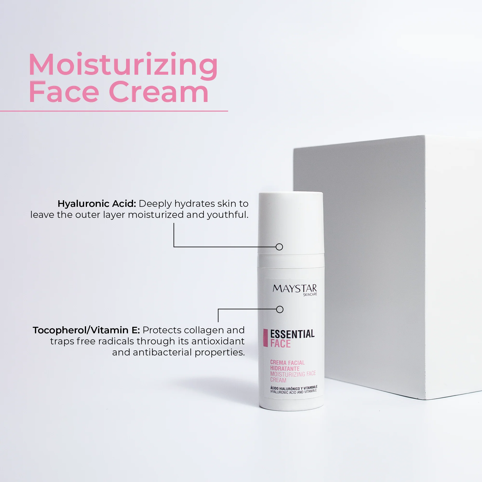 Moisturizing Face Cream - Maystar Essential - Image 2