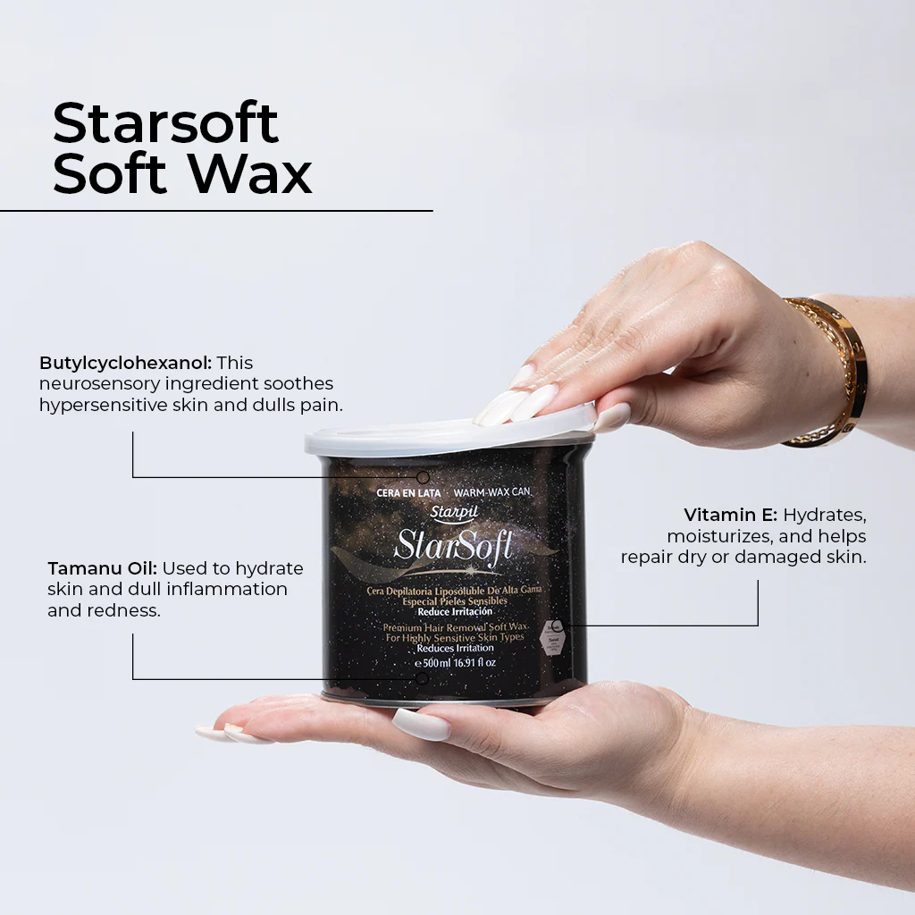 Starsoft Soft Wax for Sensitive Skin (500ml) - Image 5