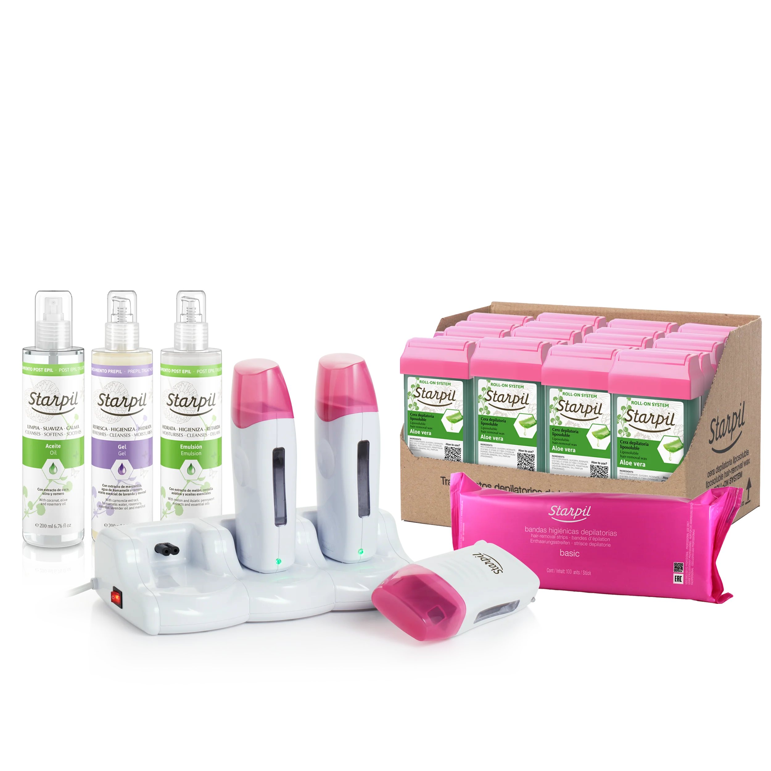 Professional Triple Roll-On Wax Kit - Image 11