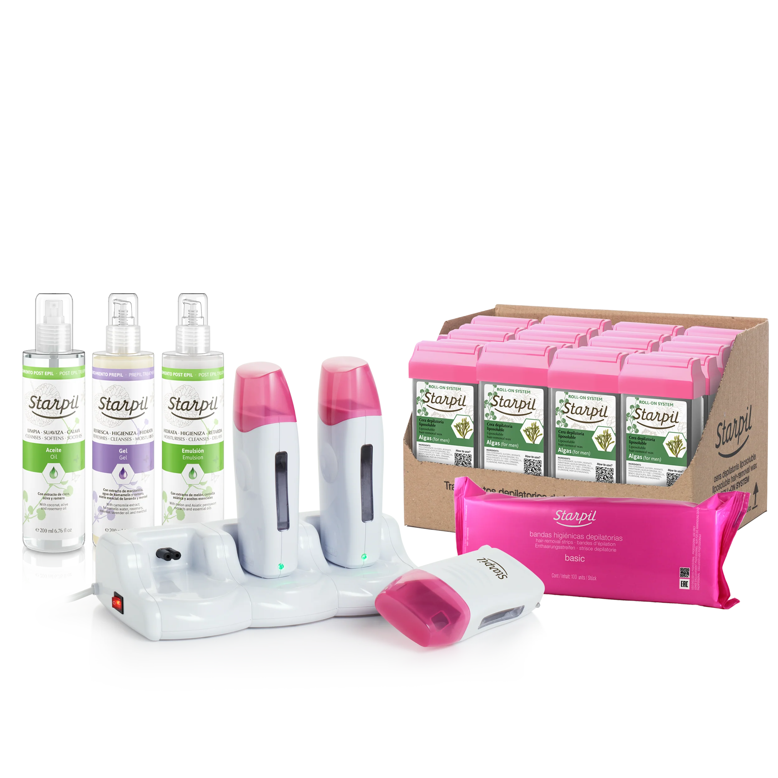 Professional Triple Roll-On Wax Kit - Image 12
