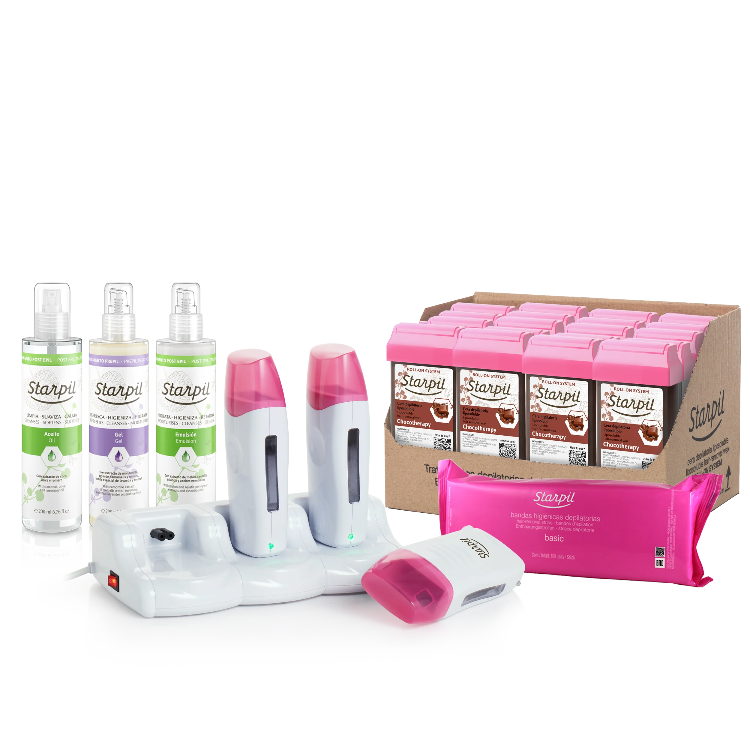 Professional Triple Roll-On Wax Kit - Image 13
