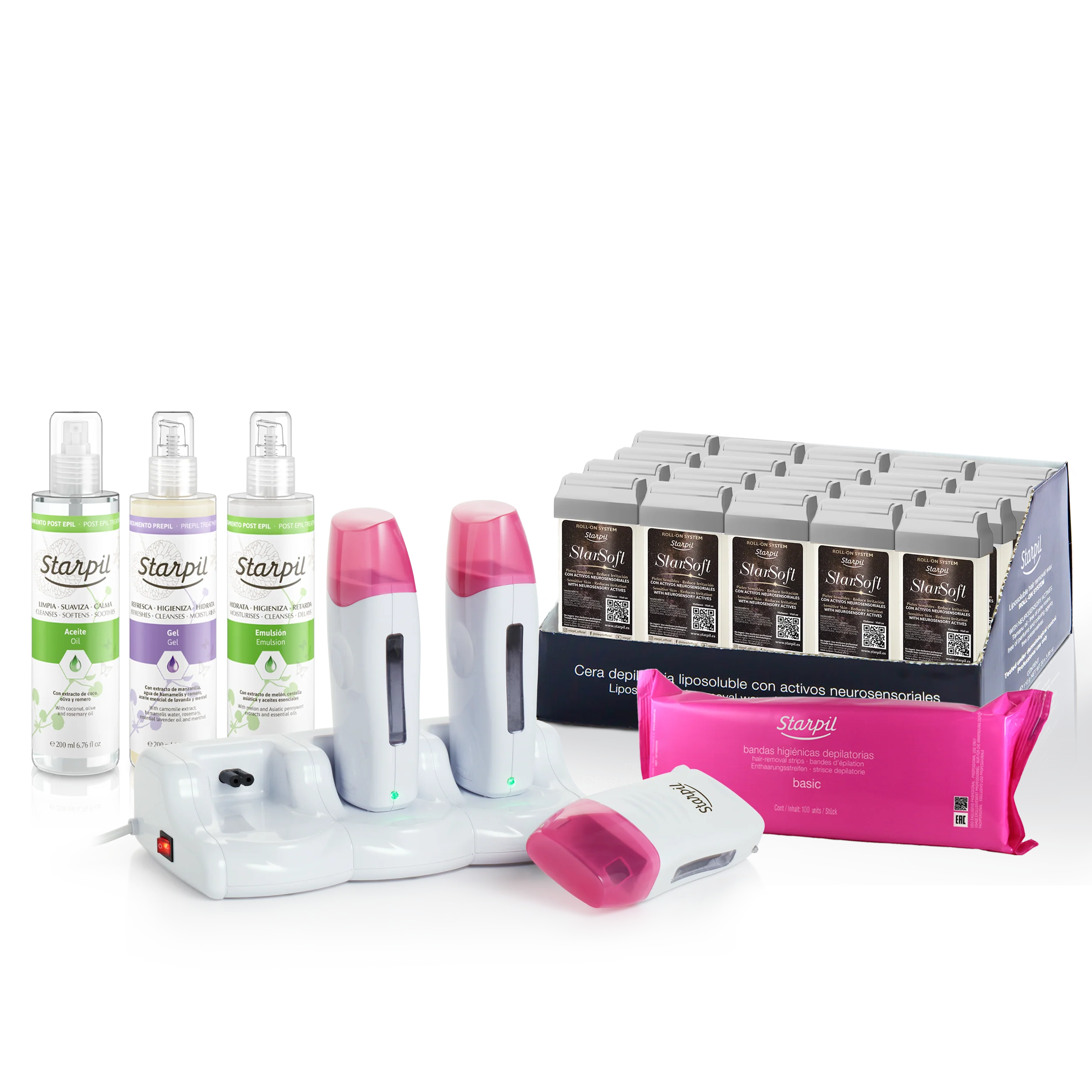Professional Triple Roll-On Wax Kit - Image 14