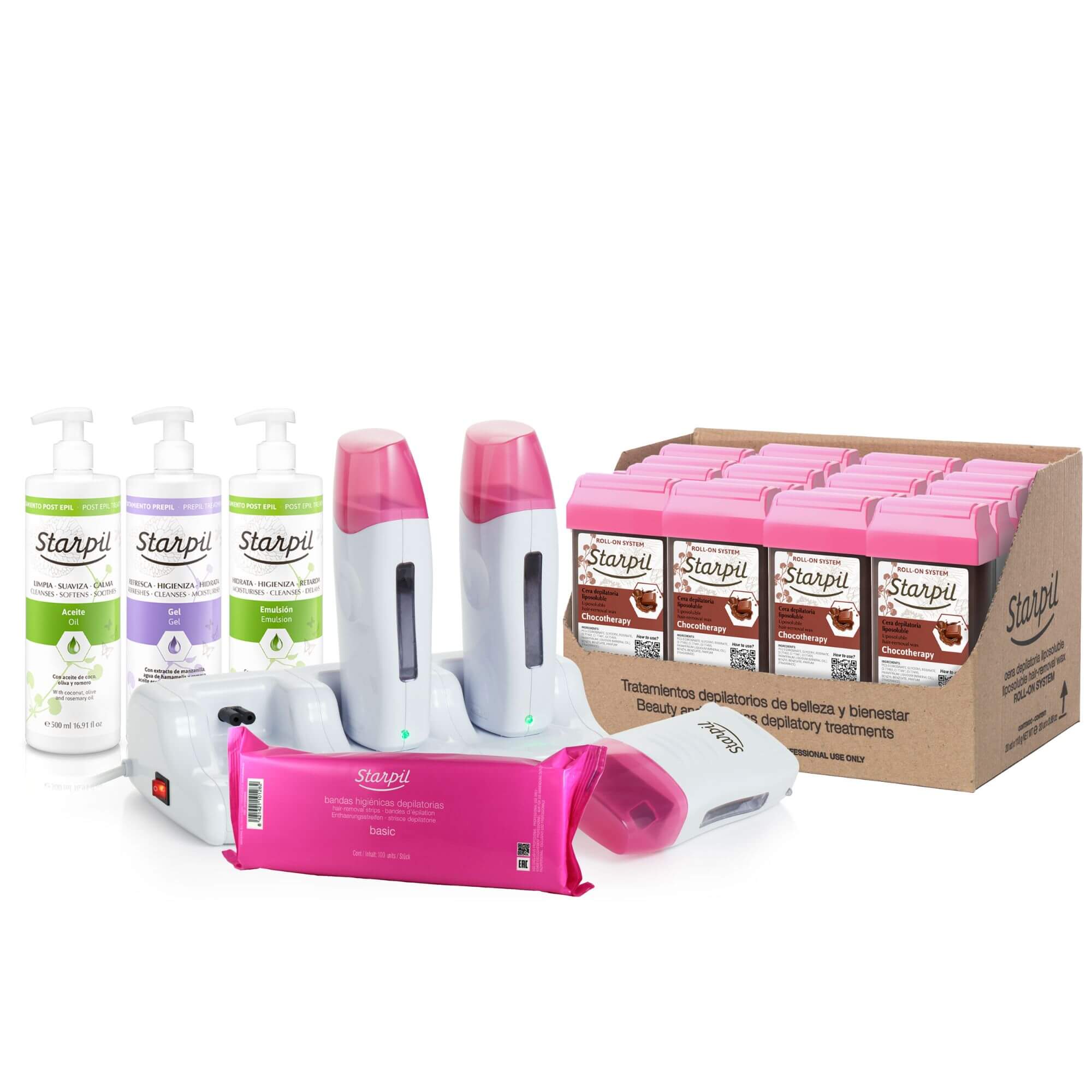 Professional Triple Roll-On Wax Kit - Image 6